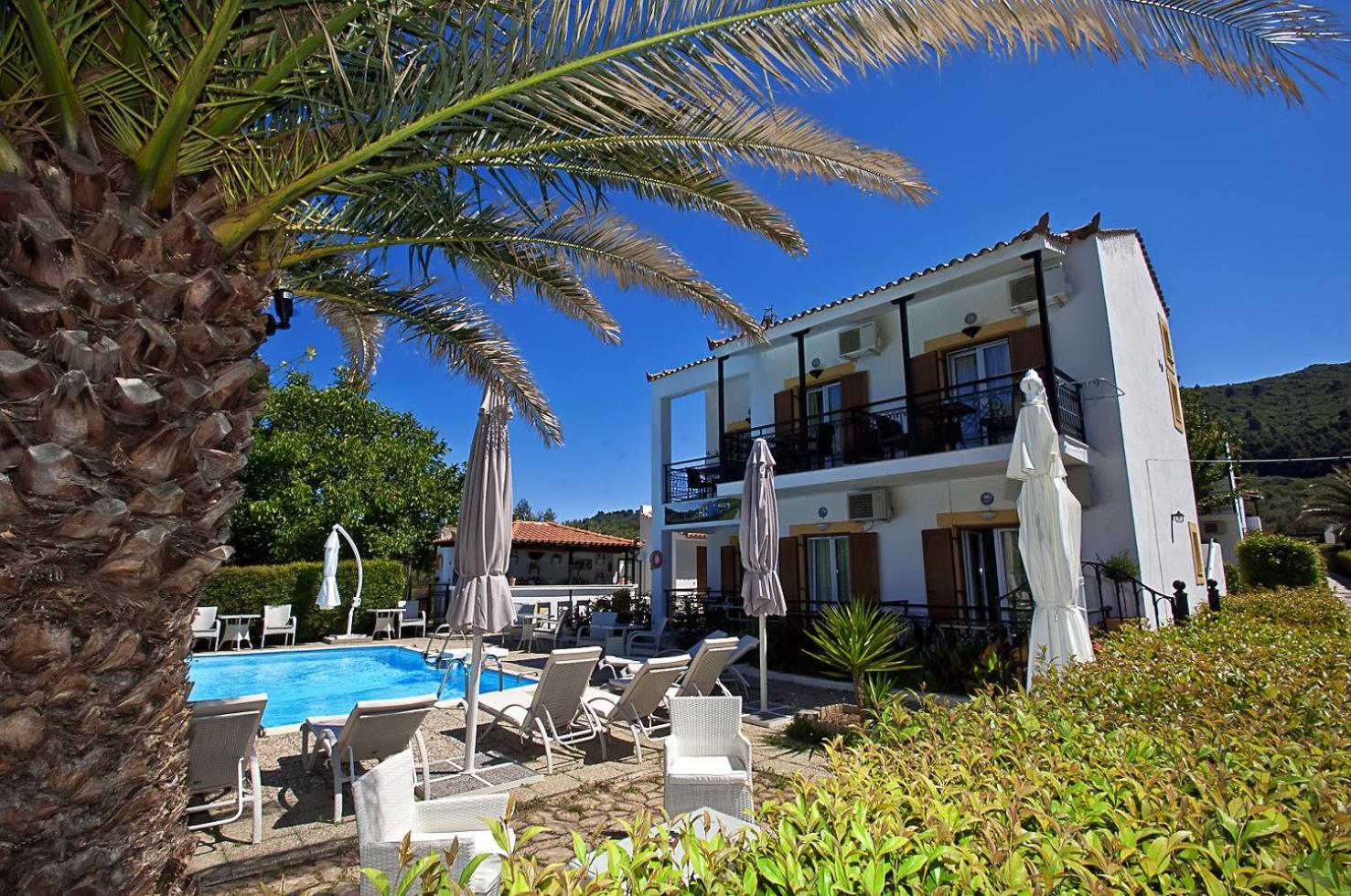 Pegasus Apartments Stafylos Exteriör bild